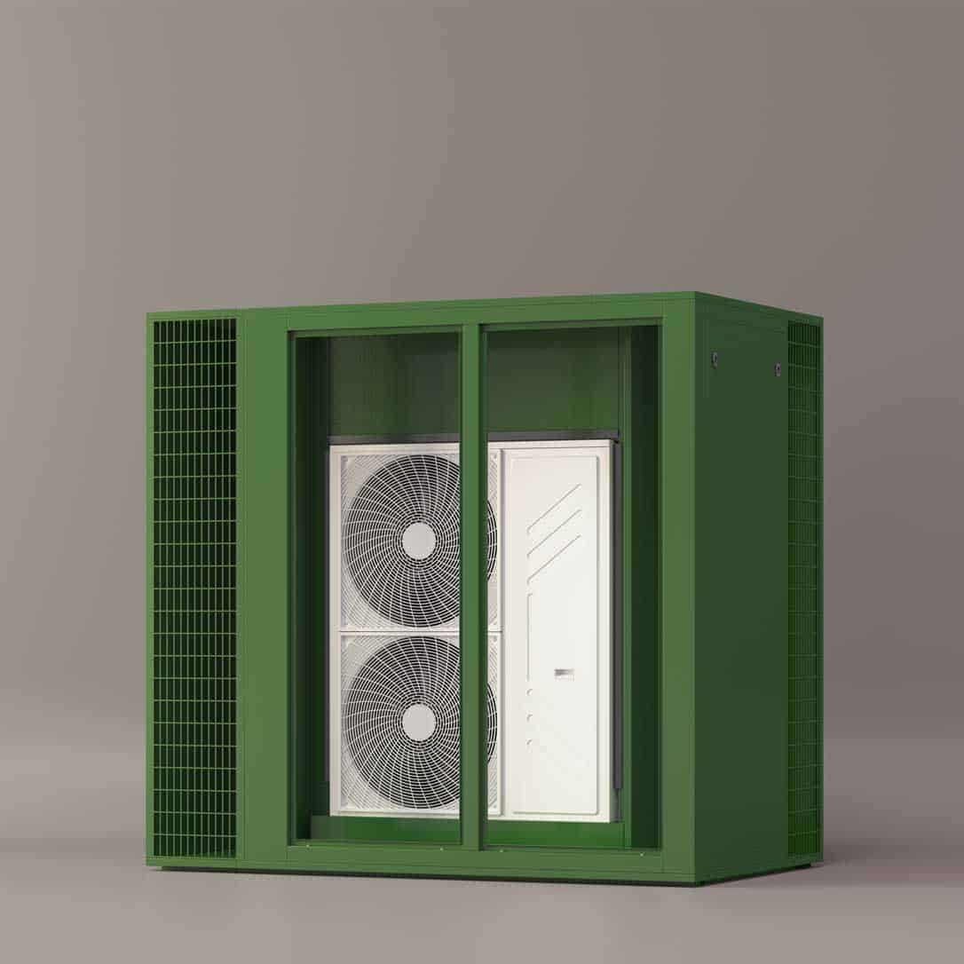 Green air conditioning unit
